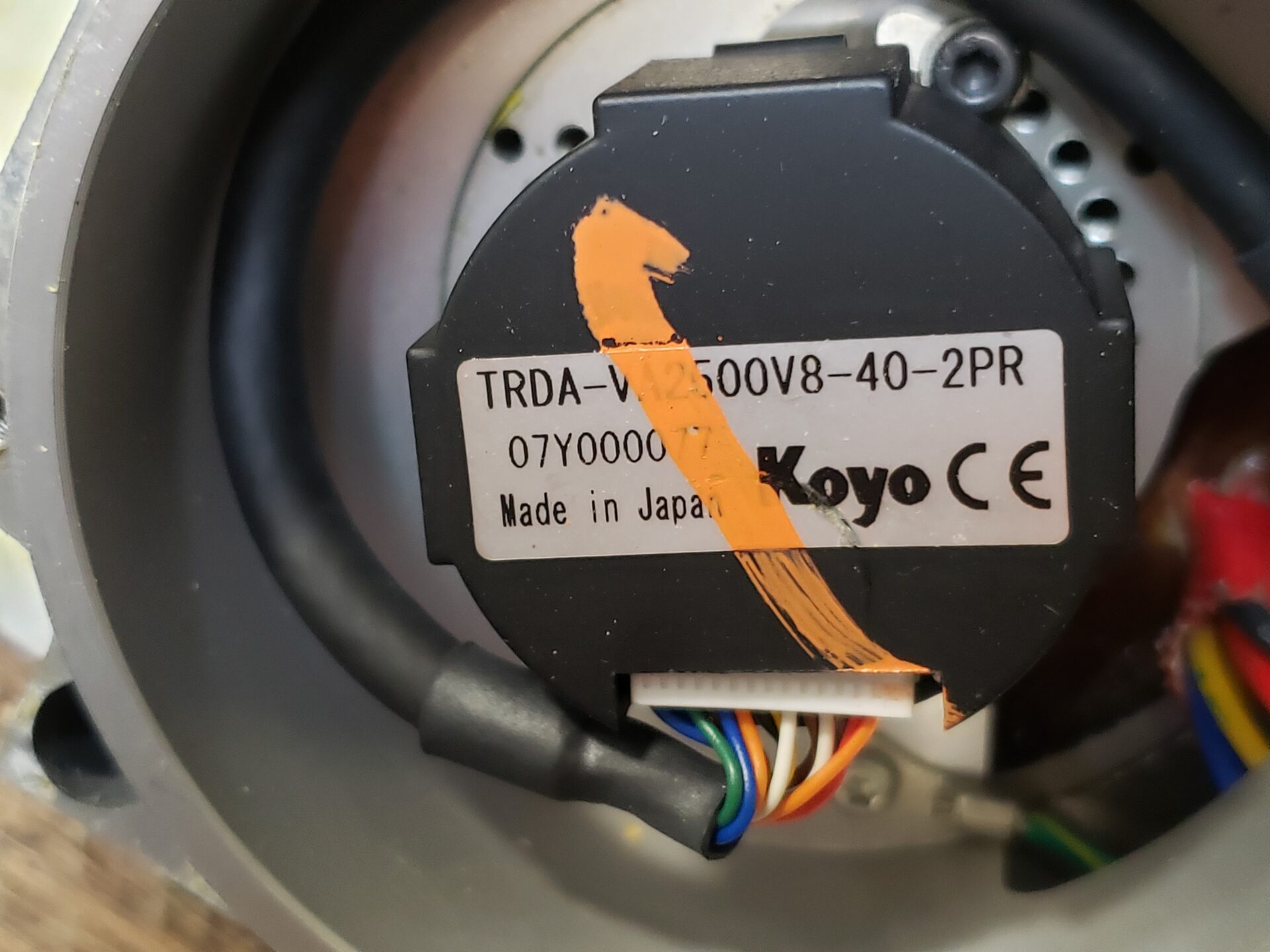 SERVO PAGE TOP RIGHT Koyo Encoder